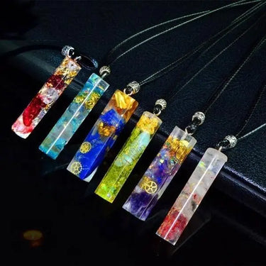 Natural Crystal Orgonite Energy Pendant-Your Soul Place